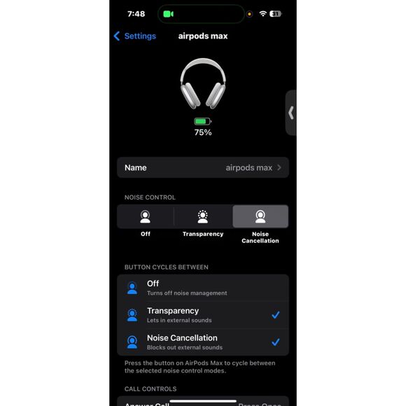 Apple AirPods Max - Silver - Fully Functional (See Photos for Cosmetic Wear) - Picture 2 of 8